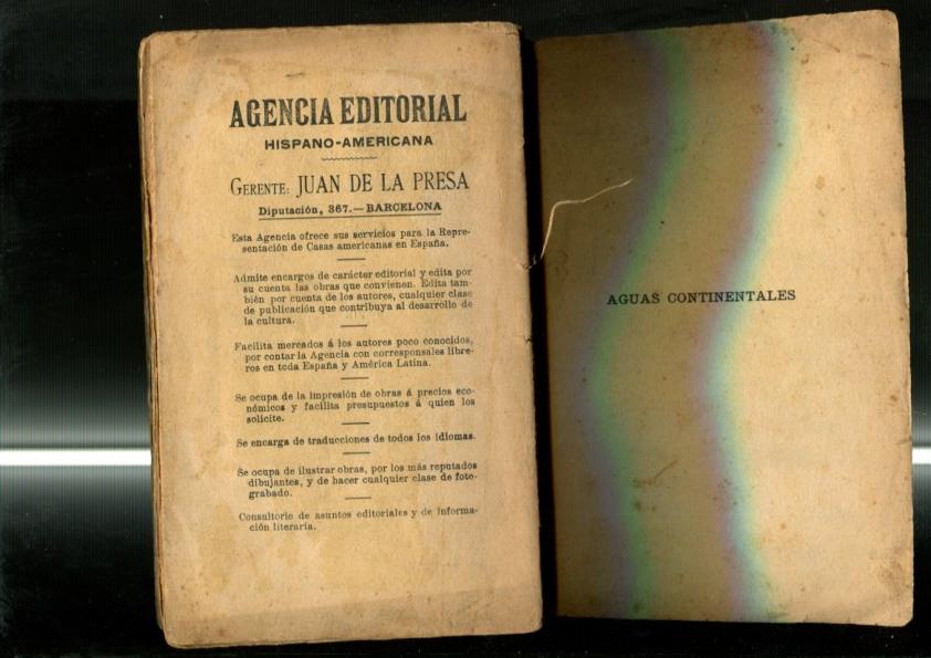 Aguas Continenantales (hojas sueltas y sin la cubierta)