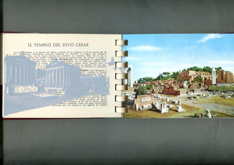 Romo como fue y como es: con reconstrucciones de los monumentos de la antigua roma