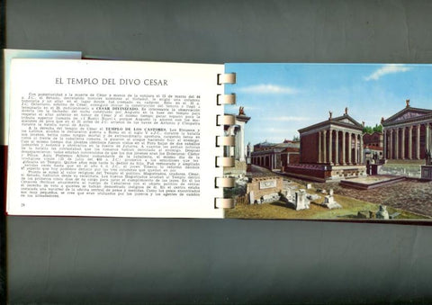Romo como fue y como es: con reconstrucciones de los monumentos de la antigua roma