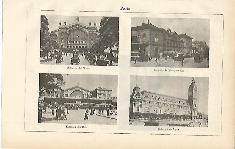 LAMINA ESPASA 2287: Estaciones de Paris