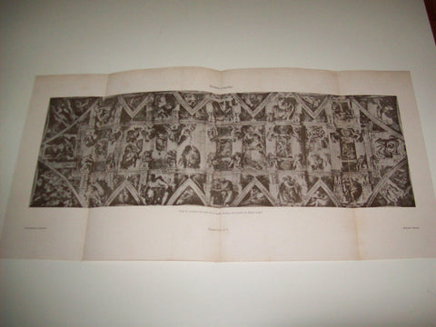 LAMINA ESPASA 2657: Vista del techo de la Capilla Sixtina