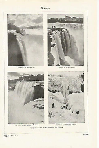 LAMINA ESPASA 20141: Cataratas del Niagara