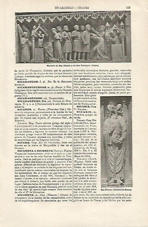 LAMINA ESPASA 20148: San Nicasio de la Catedral de Reims