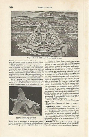 LAMINA ESPASA 20282: Parque de Louvois