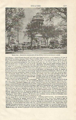 LAMINA ESPASA 20337: Monumentos a los Caidos en Nueva York