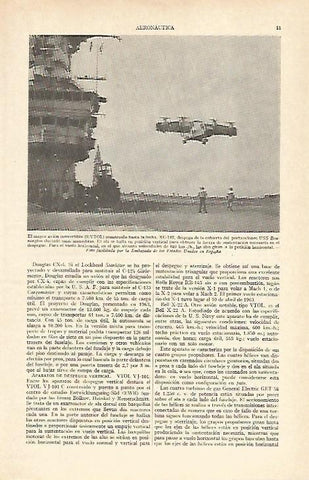 LAMINA ESPASA 20758: Avion convertible XC-142