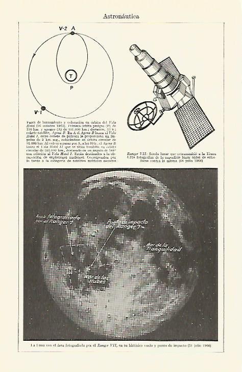 LAMINA ESPASA 20792: La Luna fotografiada por el Ranger VII en 1964