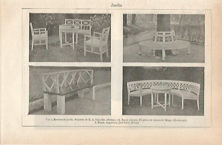 LAMINA ESPASA 20983: Muebles de jardin