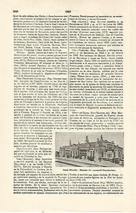 LAMINA ESPASA 21388: Estacion de Omak Siberia