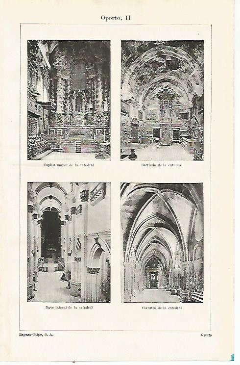 LAMINA ESPASA 21431: Catedral de Oporto Portugal