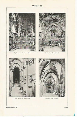LAMINA ESPASA 21431: Catedral de Oporto Portugal