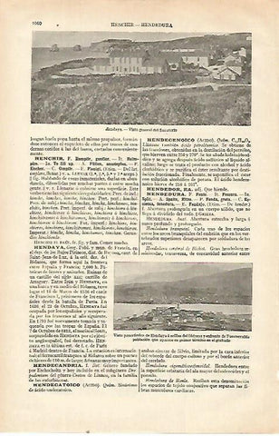 LAMINA ESPASA 21627: Sanatorio de Hendaya Francia