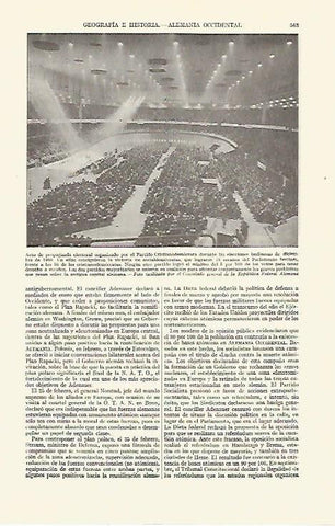 LAMINA ESPASA 21659: Acto de propaganda electoral en Berlin en 1958