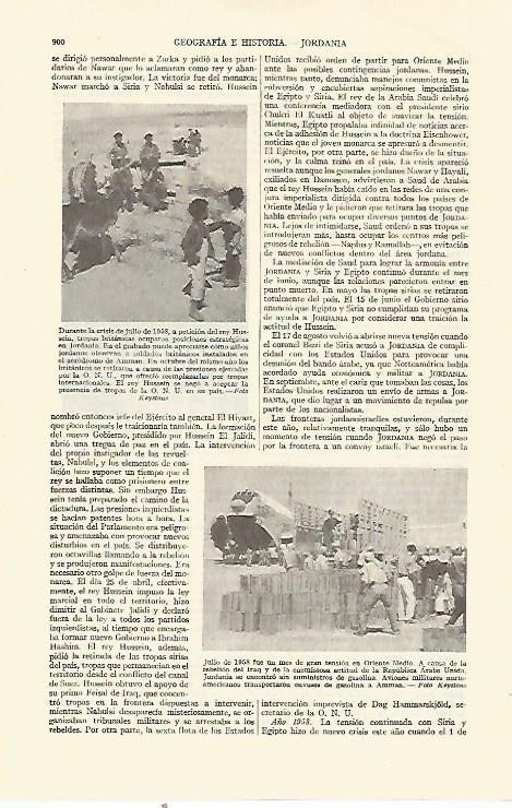 LAMINA ESPASA 21778: Tropas britanicas en Jordania