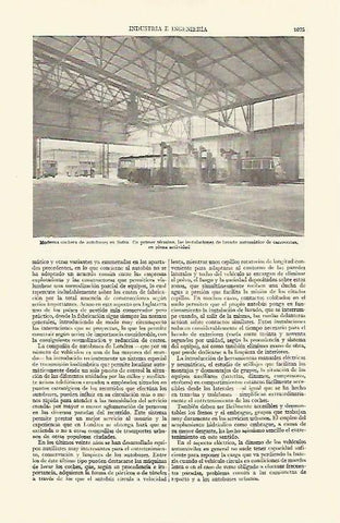 LAMINA ESPASA 21821: Cochera de autobuses en Suiza