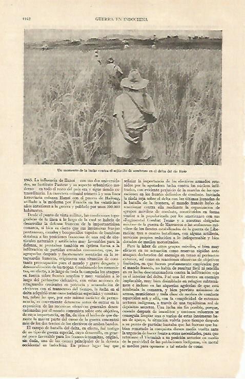 LAMINA ESPASA 22146: Batalla en el delta del rio Rojo