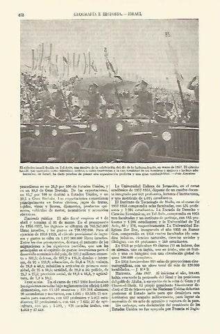 LAMINA ESPASA 21767: Desfile del Ejercito de Israel en Tel Aviv