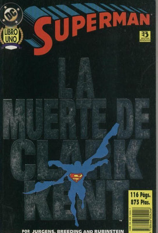 Superman: La Muerte de Clark Kent volumen 1