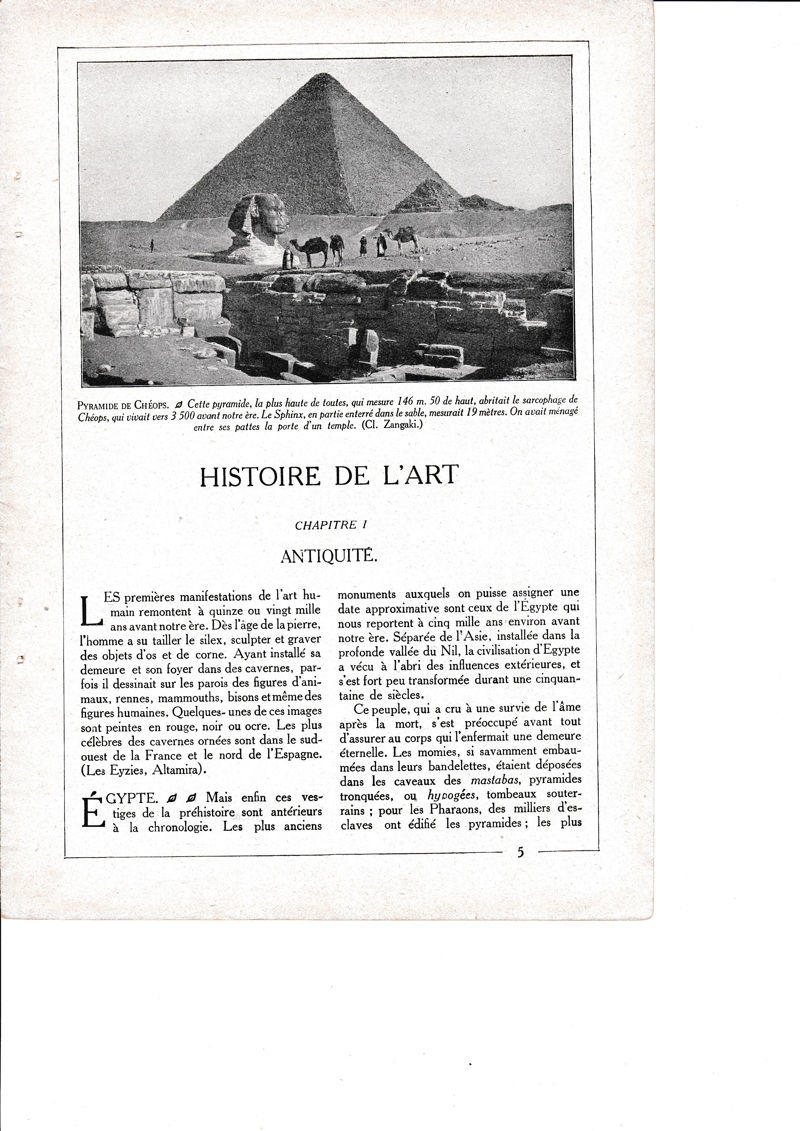 LAMINA 30173: Pyramide de Cheops 
