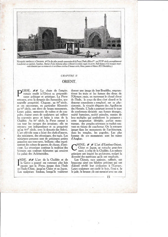 LAMINA 30178: Mosquee Imperiale D Ispahan