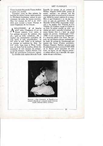 LAMINA 30197: Reynolds L Age d innocence