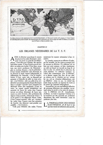 LAMINA 30211: Le reseau Français des communications radiotelegraphiques