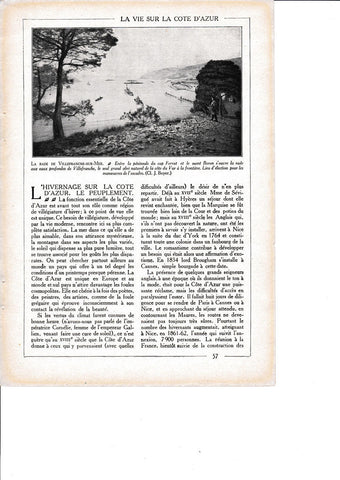 LAMINA 30131: La Rade de Villefranche-Sur-Mer