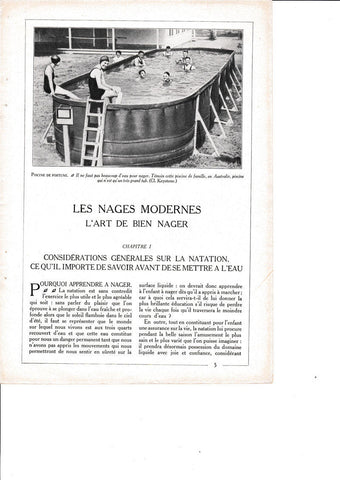 LAMINA 30139: Piscine de fortune