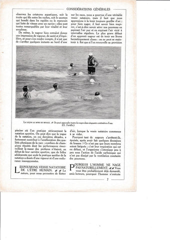 LAMINA 30140: La leçon au bord du rivage