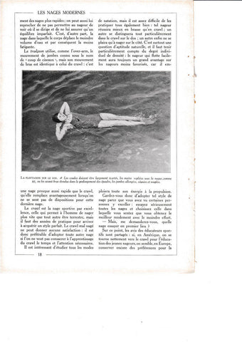 LAMINA 30145: La flottaison sur le dos