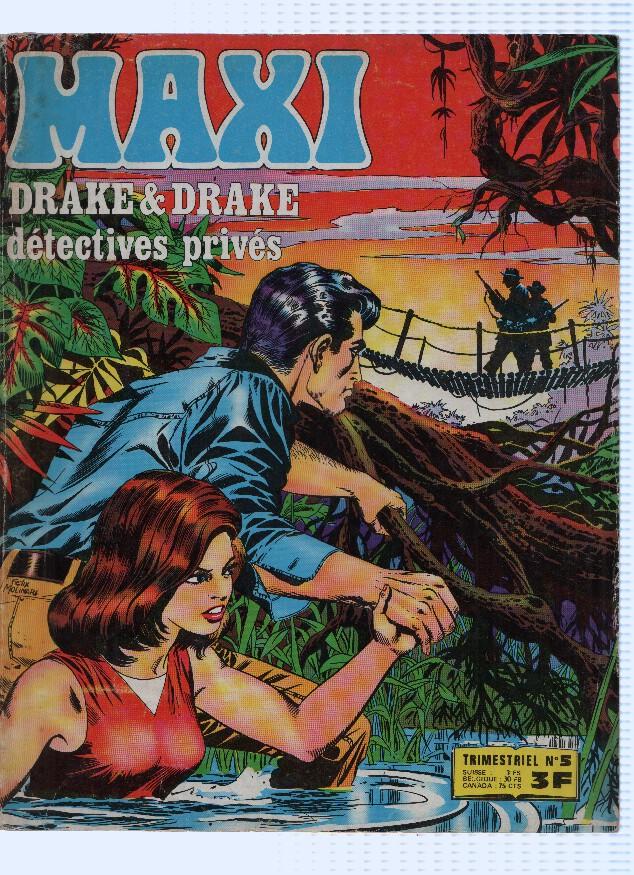 MAXI Trimestriel, Numero 05: DRAKE & DRAKE, Detective Prives: Une Jambe Casse (Imperia 1971)