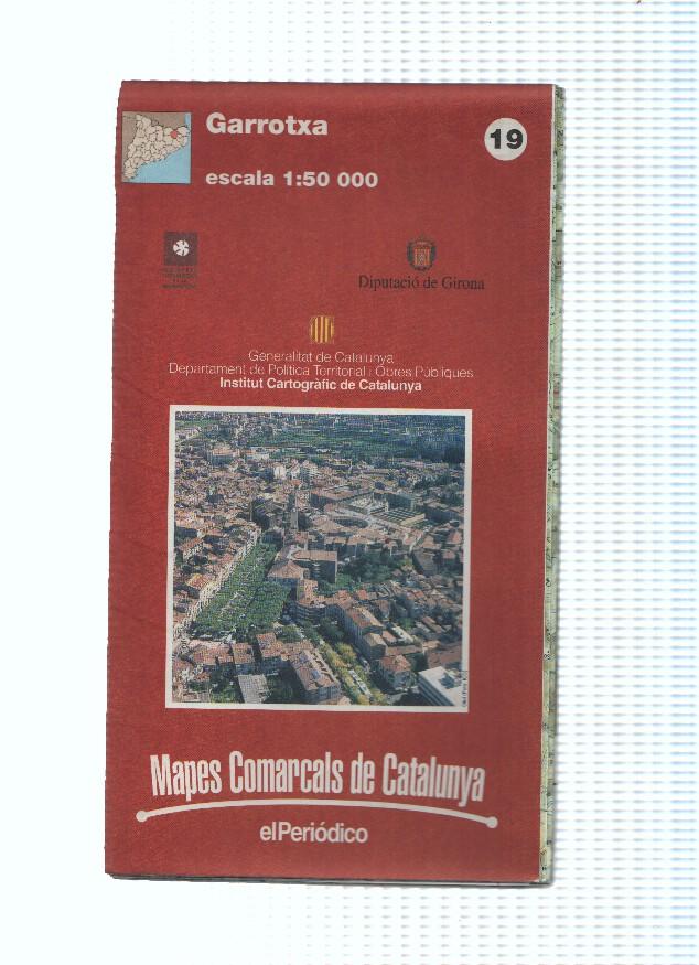 Mapes Comarcals de Catalunya numero 19: Garrotxa