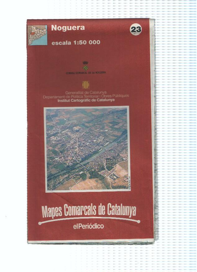 Mapes Comarcals de Catalunya numero 23: Noguera