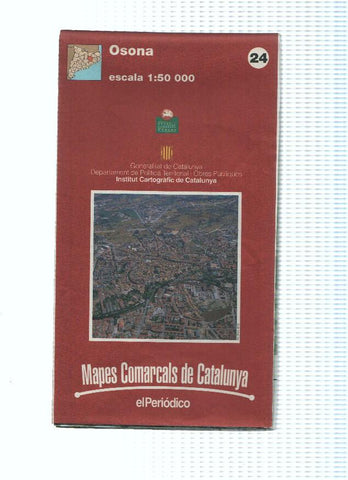 Mapes Comarcals de Catalunya numero 24: Osona