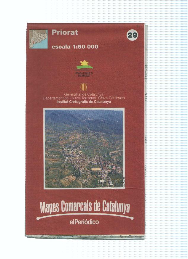 Mapes Comarcals de Catalunya numero 29: Priorat