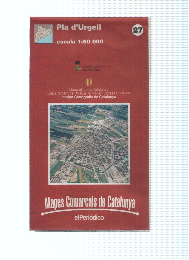 Mapes Comarcals de Catalunya numero 28: PLa de L'Estany