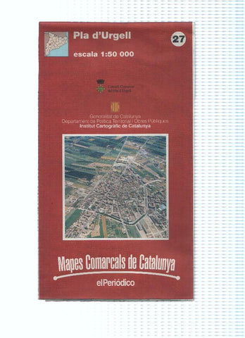 Mapes Comarcals de Catalunya numero 28: PLa de L'Estany