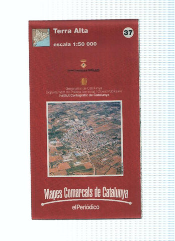 Mapes Comarcals de Catalunya numero 37: Terra alta