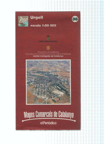 Mapes Comarcals de Catalunya numero 38: Urgell