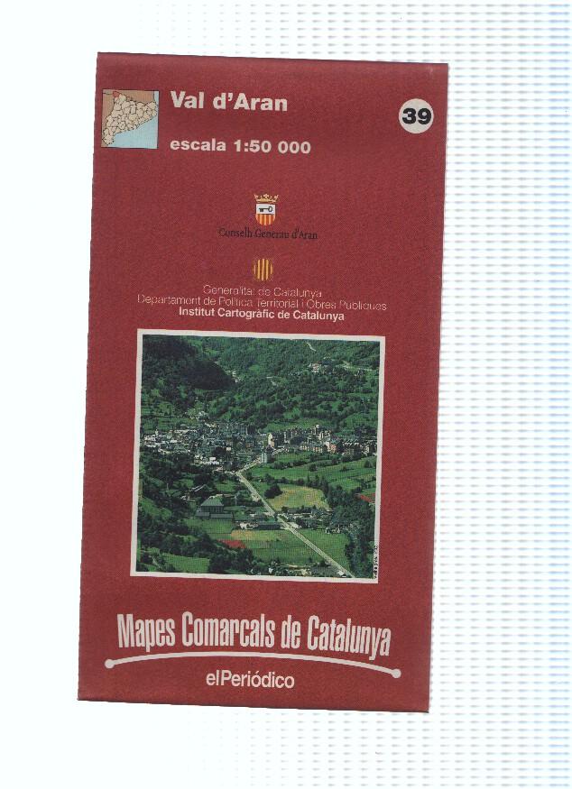 Mapes Comarcals de Catalunya numero 39: Val d'Aran