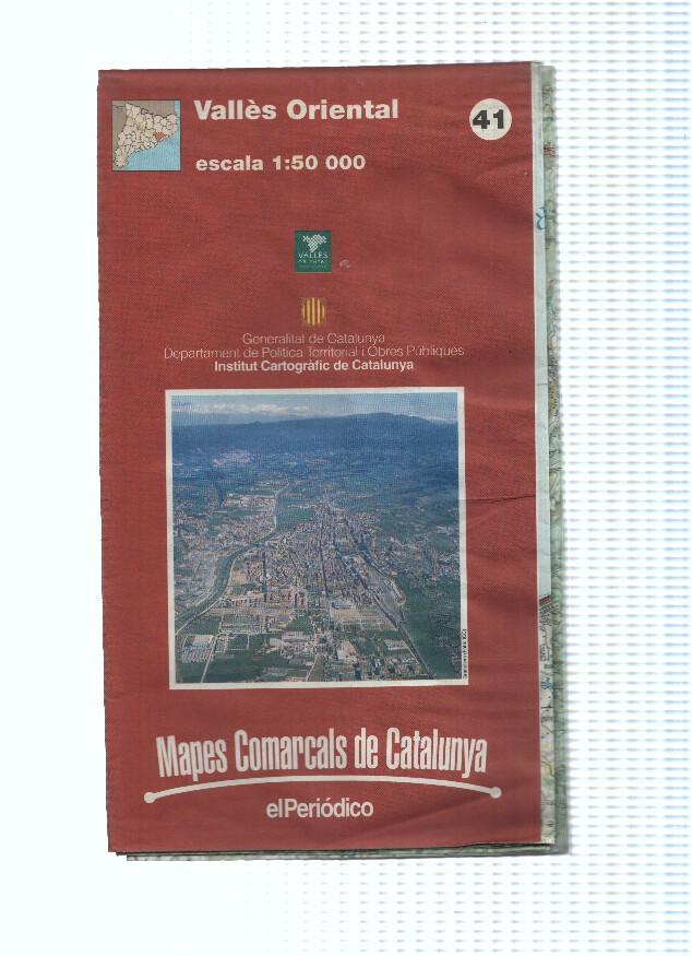 Mapes Comarcals de Catalunya numero 41: Valles Oriental