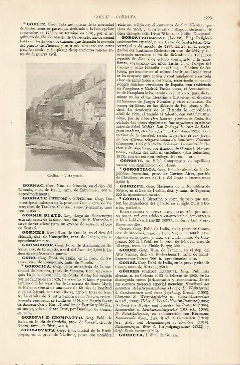 LAMINA ESPASA Alemania 11379: Vista parcial de Gorlitz Alemania