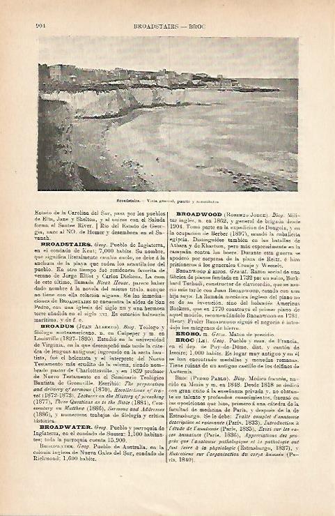 LAMINA ESPASA 11624: Vista general de Broadstairs