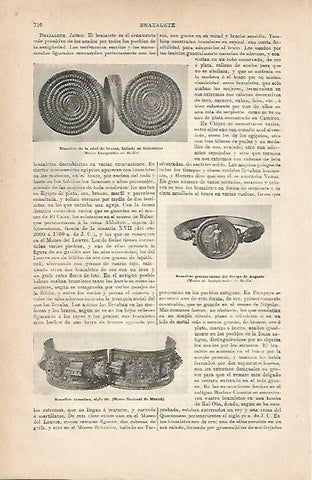LAMINA ESPASA 11675: Brazaletes