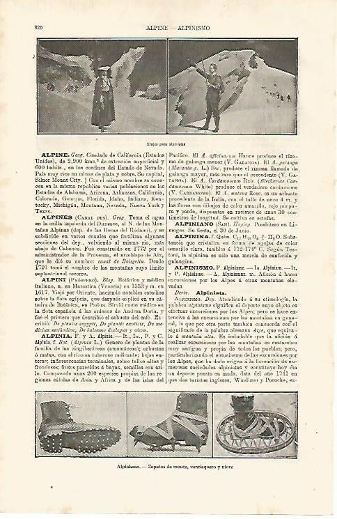 LAMINA ESPASA 11269: Trajes para alpinistas