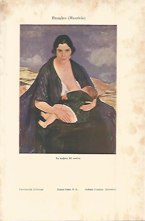 LAMINA ESPASA 11344: La madona del camino por M. Fromkes