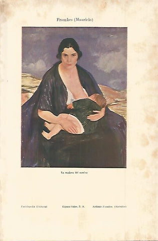 LAMINA ESPASA 11344: La madona del camino por M. Fromkes
