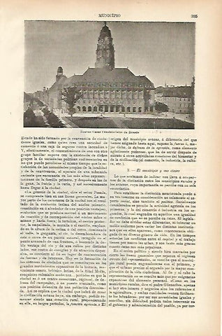 LAMINA ESPASA 11492: Ayuntamiento de Dresde