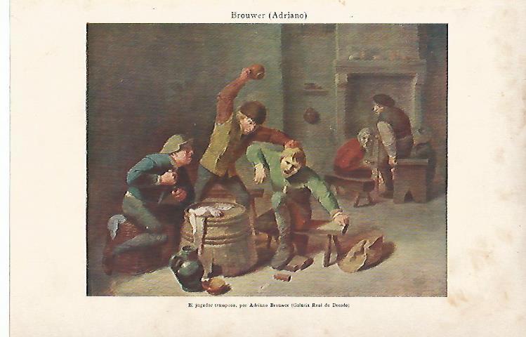 LAMINA ESPASA 11788: El jugador tramposo por Brouwer