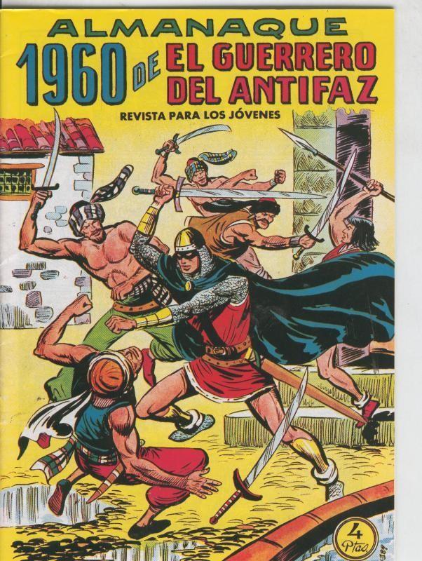 Facsimil: El Guerrero del Antifaz almanaque 1960: Jafar el pirata